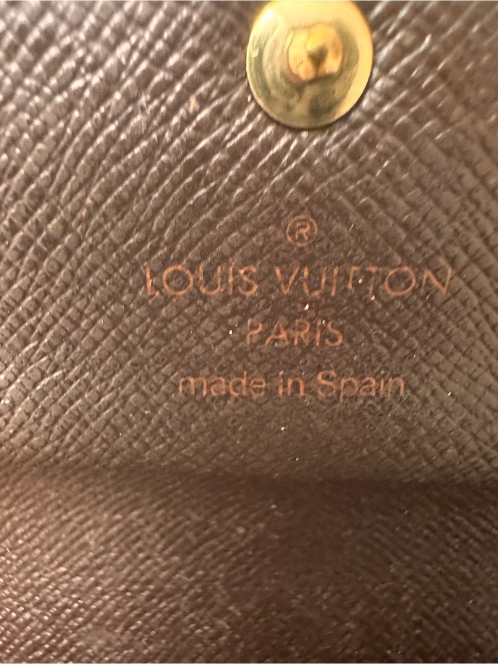 Louis Vuitton Damier Ebene Brown Checkered Continental Wallet - Picture 9 of 11